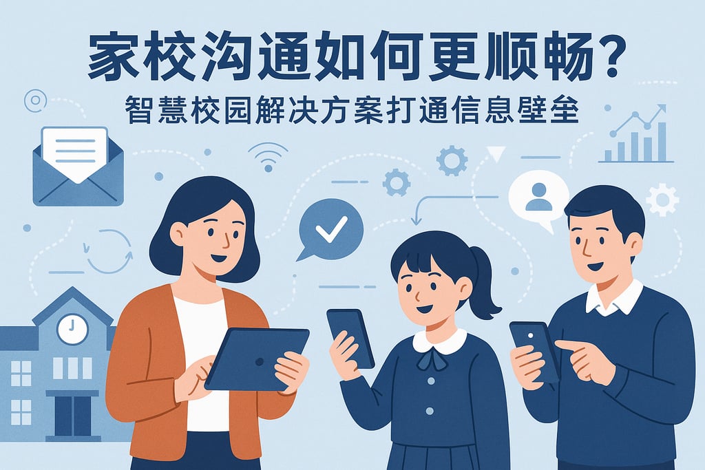 家校沟通如何更顺畅？智慧校园解决方案打通信息壁垒