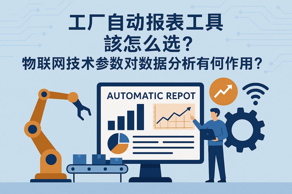 工厂自动报表工具该怎么选？物联网技术参数对数据分析有何作用？
