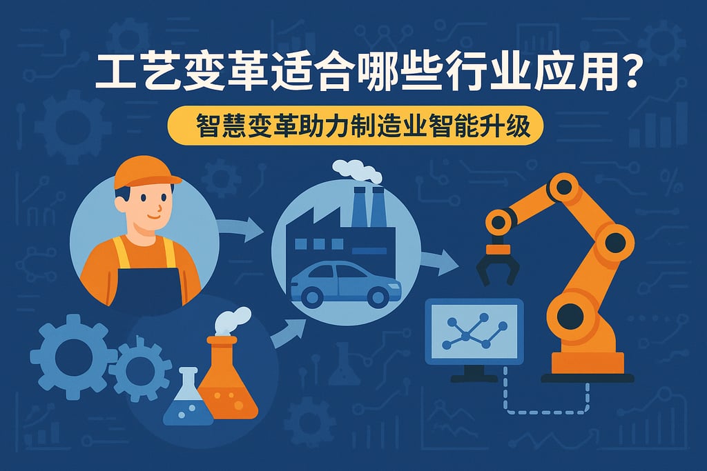 工艺变革适合哪些行业应用？智慧变革助力制造业智能升级