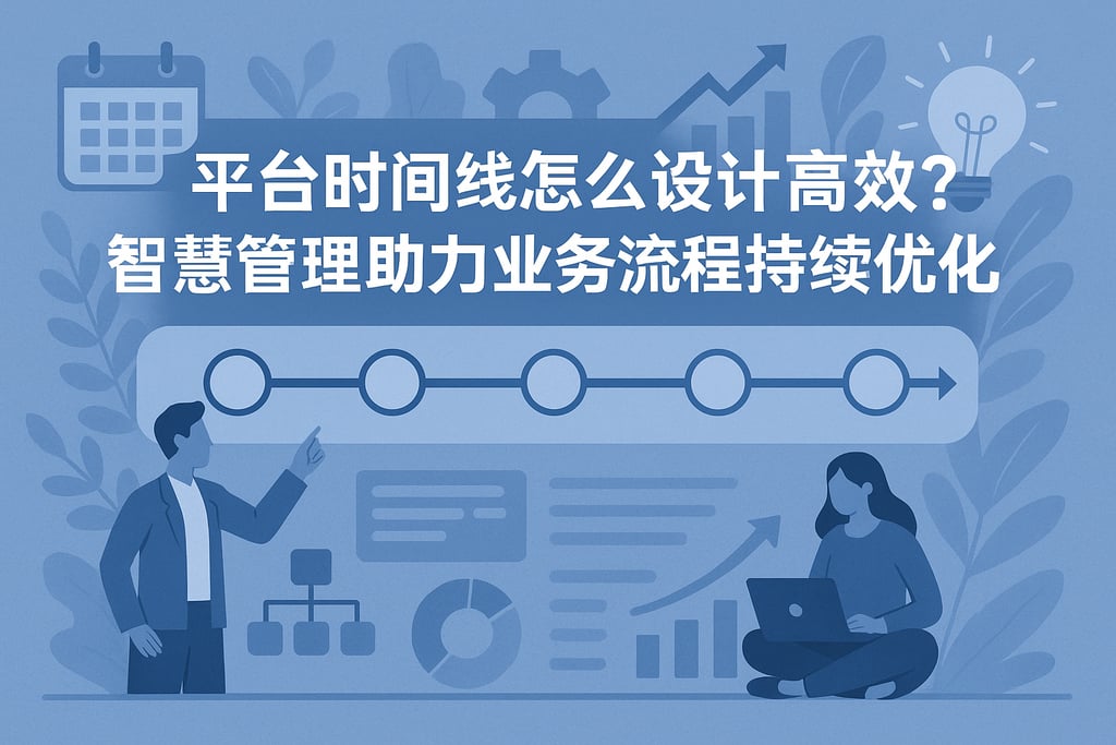 平台时间线怎么设计高效？智慧管理助力业务流程持续优化