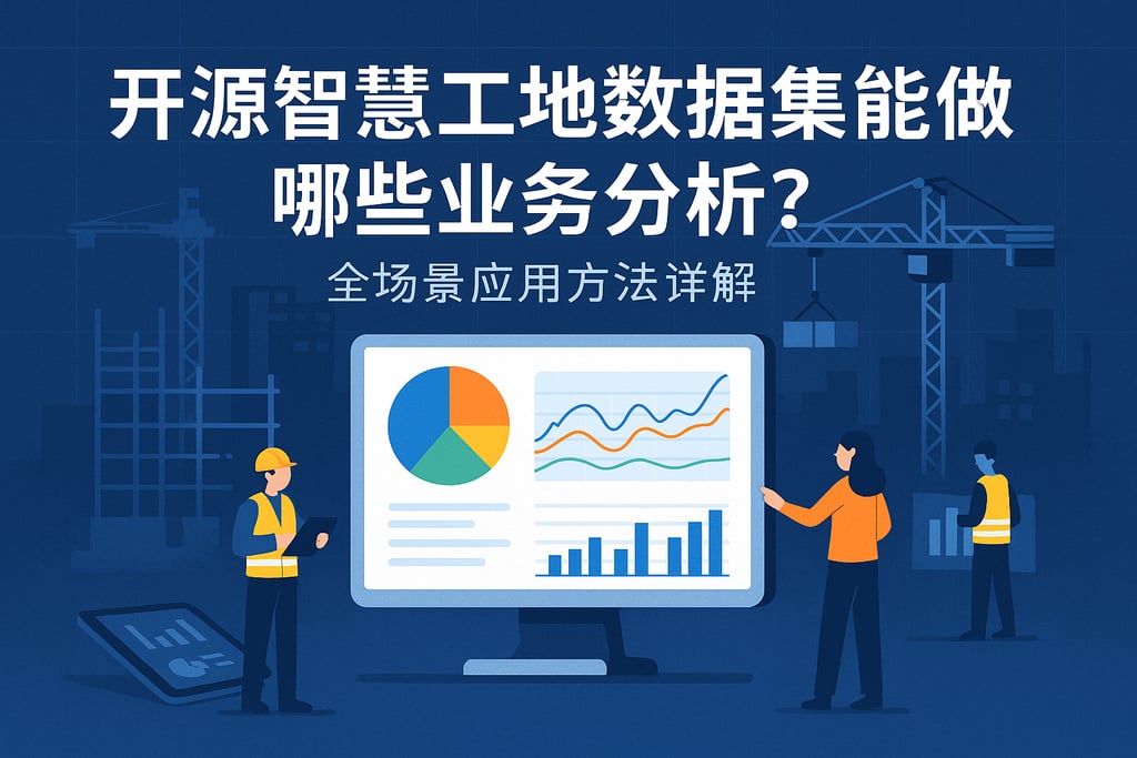 开源智慧工地数据集能做哪些业务分析？全场景应用方法详解