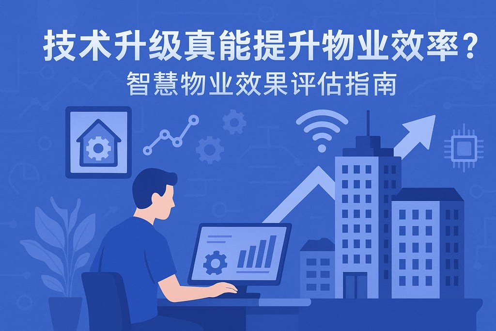 技术升级真能提升物业效率？智慧物业效果评估指南