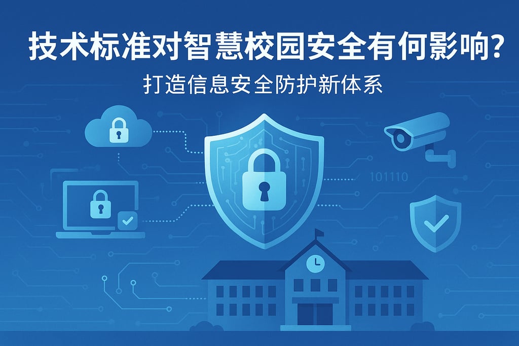 技术标准对智慧校园安全有何影响？打造信息安全防护新体系