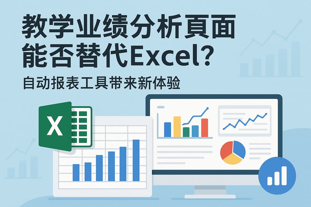 教学业绩分析页面能否替代Excel？自动报表工具带来新体验