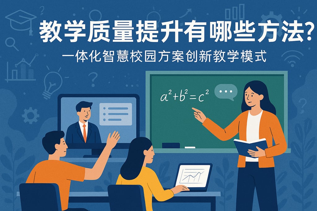 教学质量提升有哪些方法？一体化智慧校园方案创新教学模式