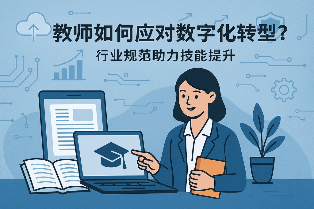 教师如何应对数字化转型？行业规范助力技能提升