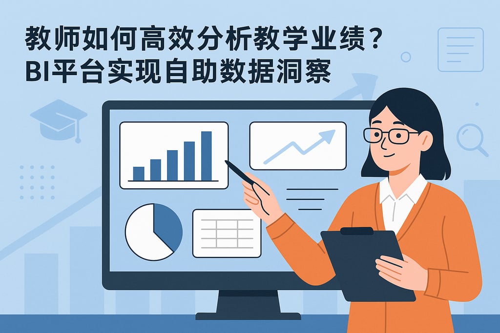 教师如何高效分析教学业绩？BI平台实现自助数据洞察