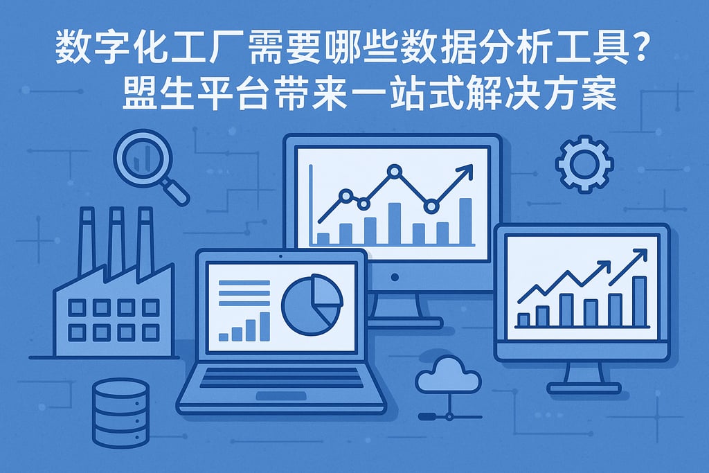 数字化工厂需要哪些数据分析工具？盟生平台带来一站式解决方案