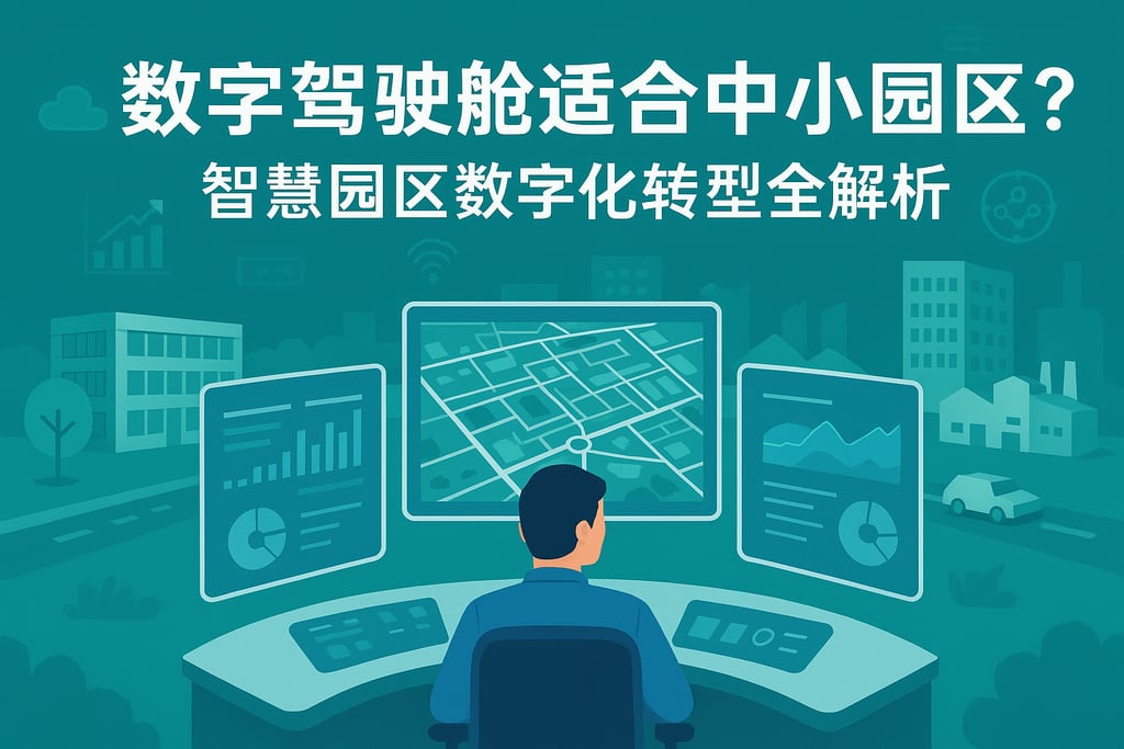 数字驾驶舱是否适合中小园区？智慧园区数字化转型全解析