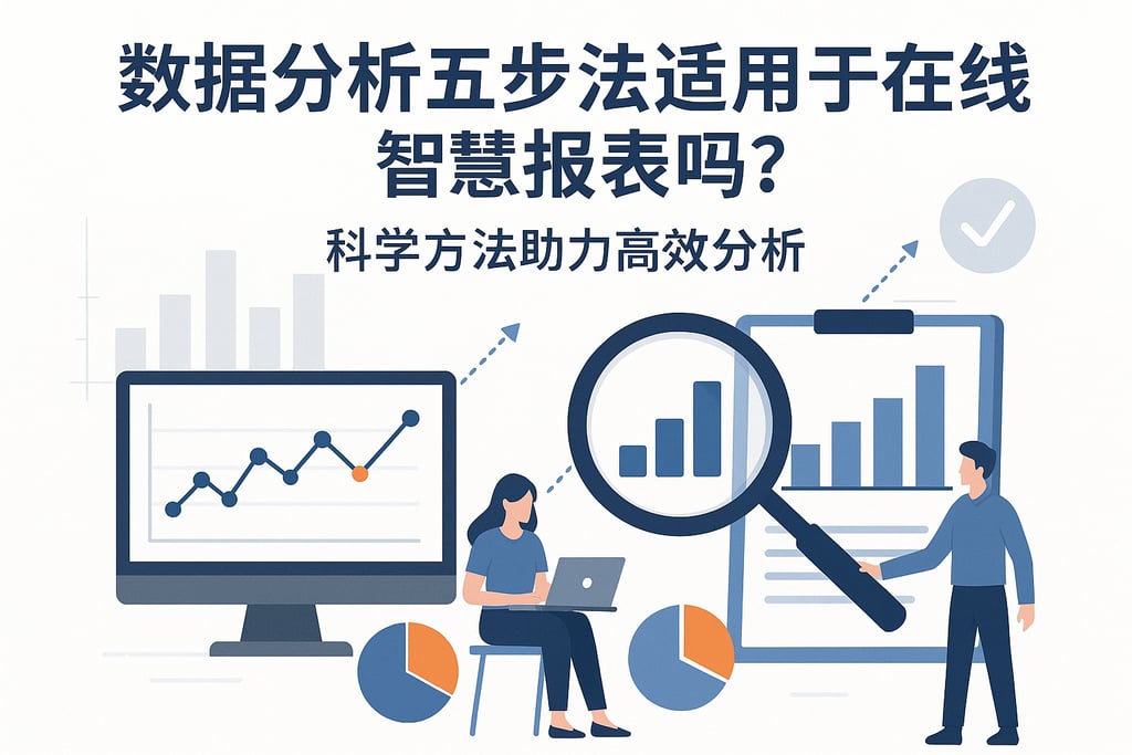 数据分析五步法适用于在线智慧报表吗？科学方法助力高效分析