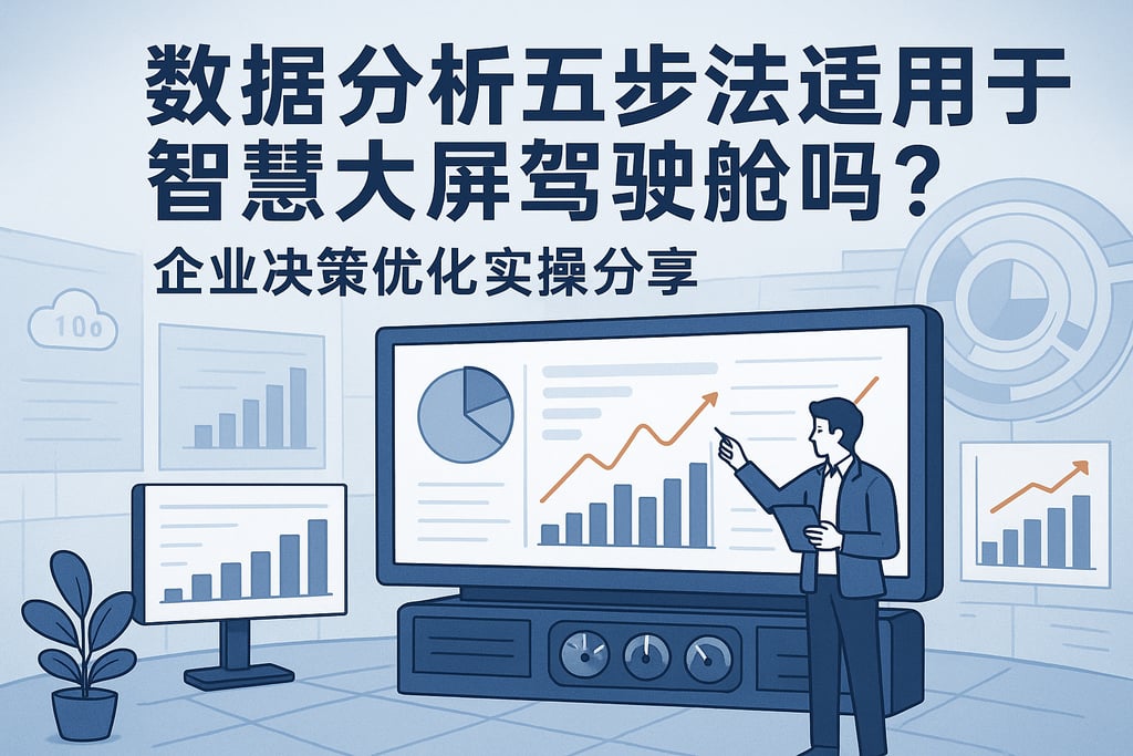 数据分析五步法适用于智慧大屏驾驶舱fig吗？企业决策优化实操分享