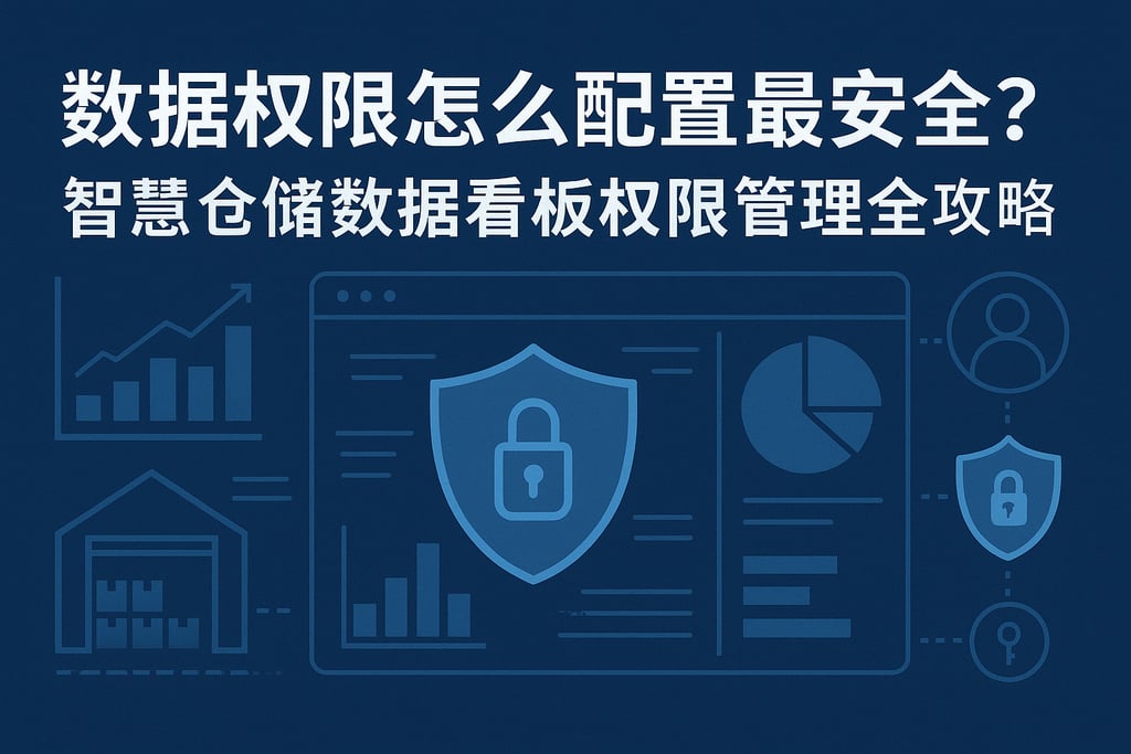 数据权限怎么配置最安全？智慧仓储数据看板权限管理全攻略