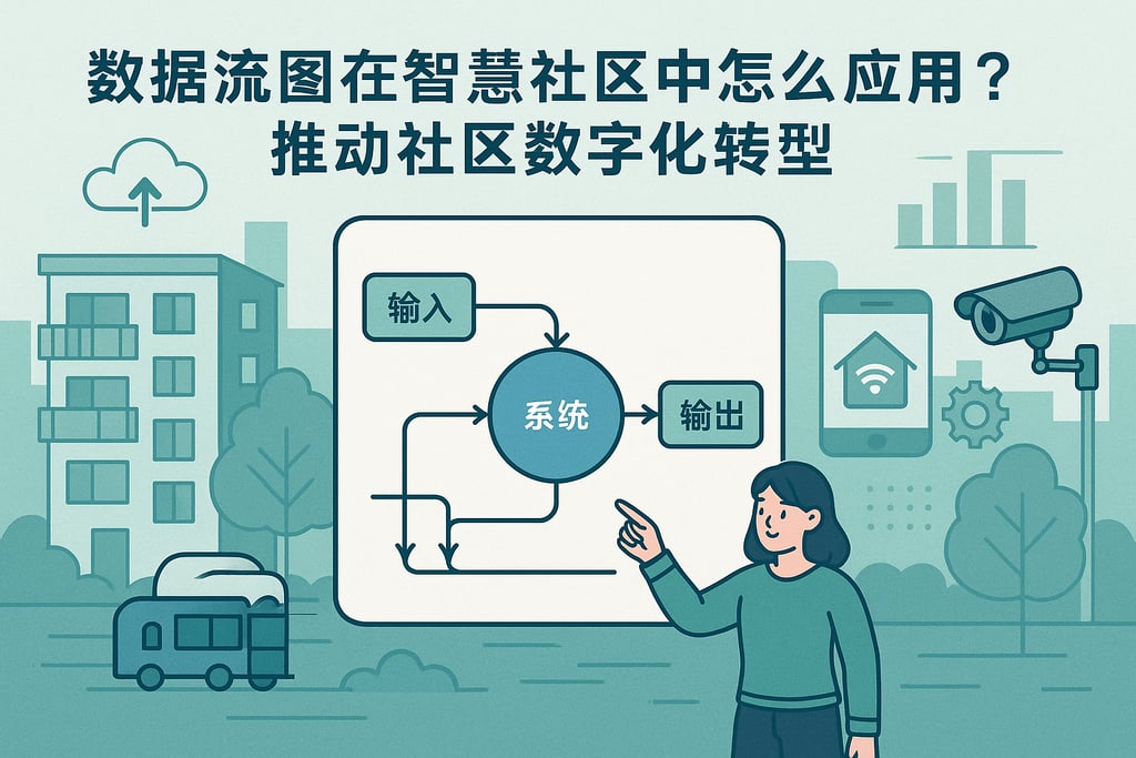 数据流图在智慧社区中怎么应用？推动社区数字化转型
