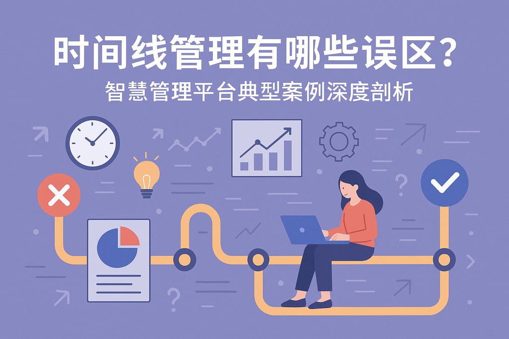 时间线管理有哪些误区？智慧管理平台典型案例深度剖析