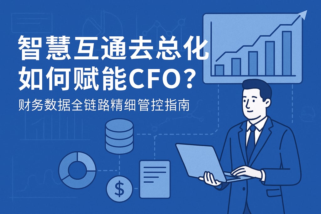 智慧互通去总化如何赋能CFO？财务数据全链路精细管控指南