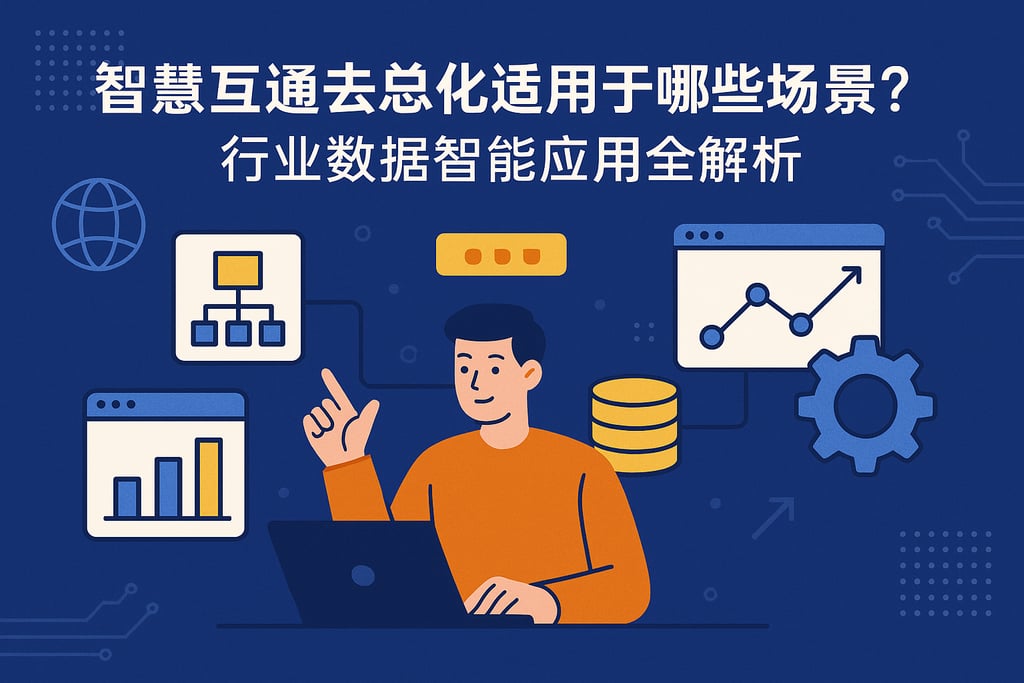 智慧互通去总化适用于哪些场景？行业数据智能应用全解析
