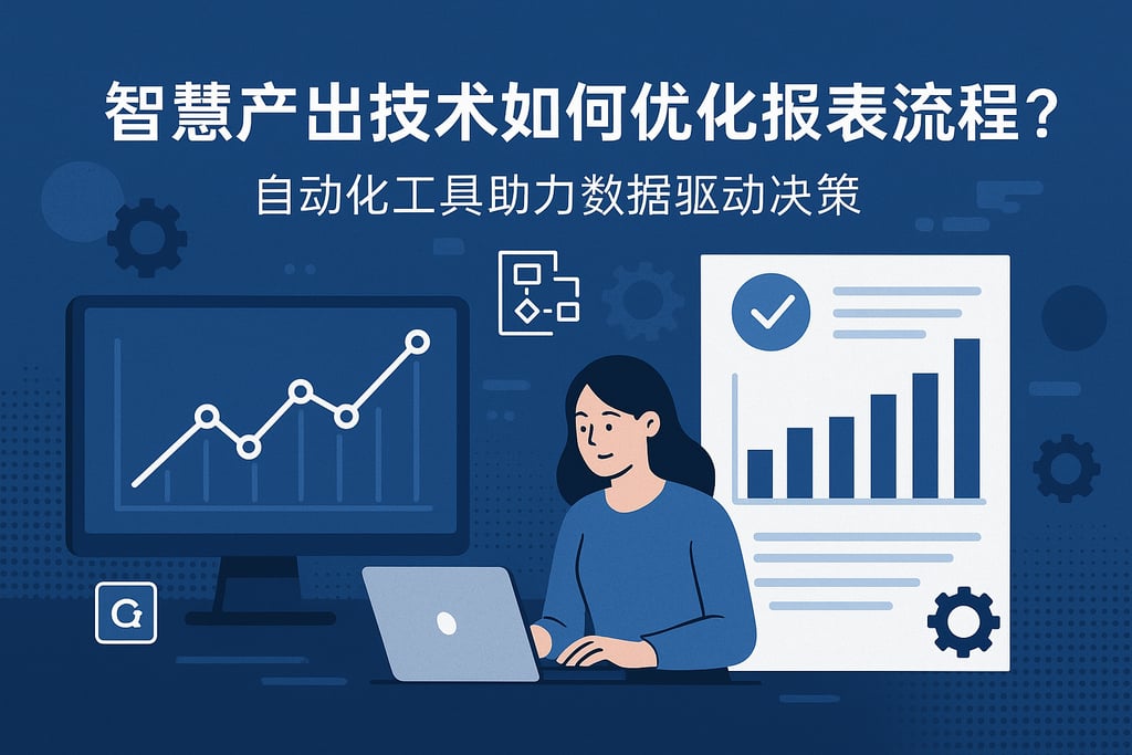 智慧产出技术如何优化报表流程？自动化工具助力数据驱动决策