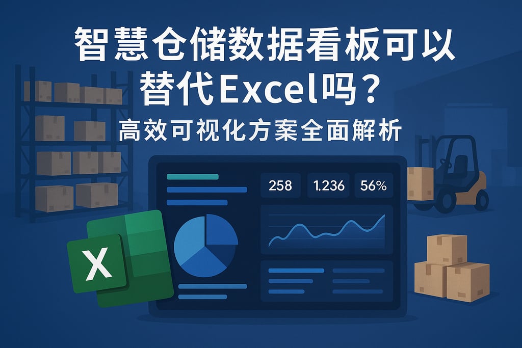 智慧仓储数据看板可以替代Excel吗？高效可视化方案全面解析