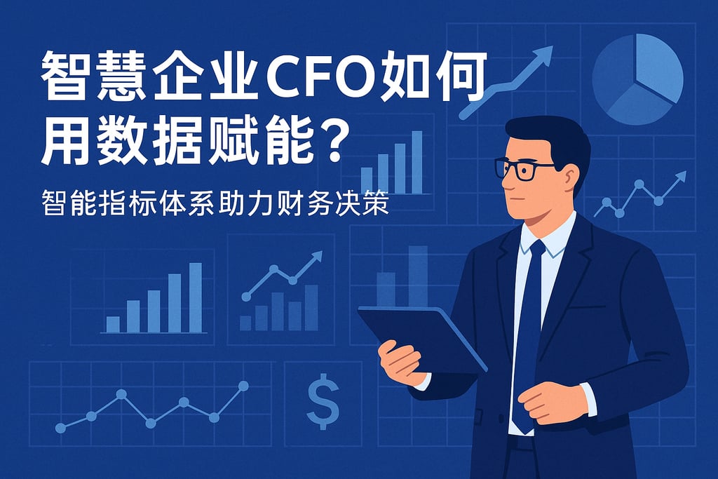 智慧企业CFO如何用数据赋能？智能指标体系助力财务决策