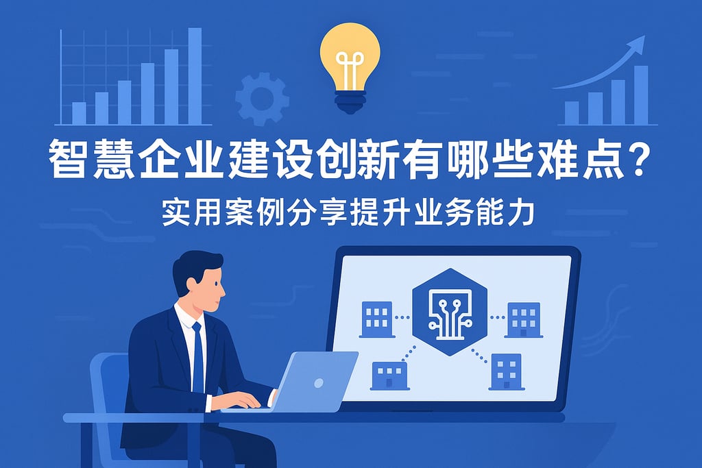 智慧企业建设创新有哪些难点？实用案例分享提升业务能力