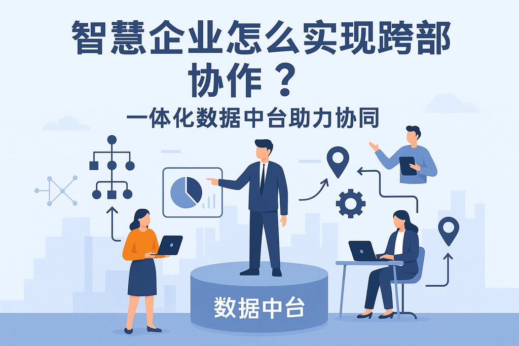 智慧企业怎么实现跨部门协作？一体化数据中台助力协同
