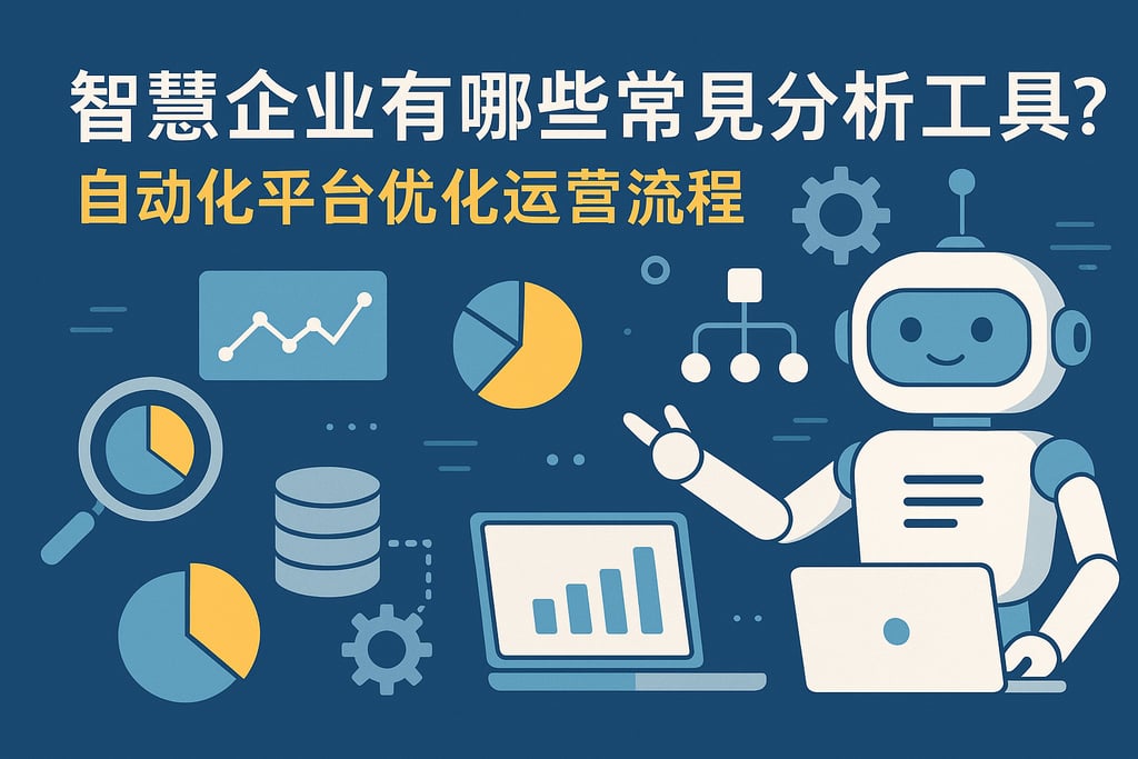 智慧企业有哪些常见分析工具？自动化平台优化运营流程