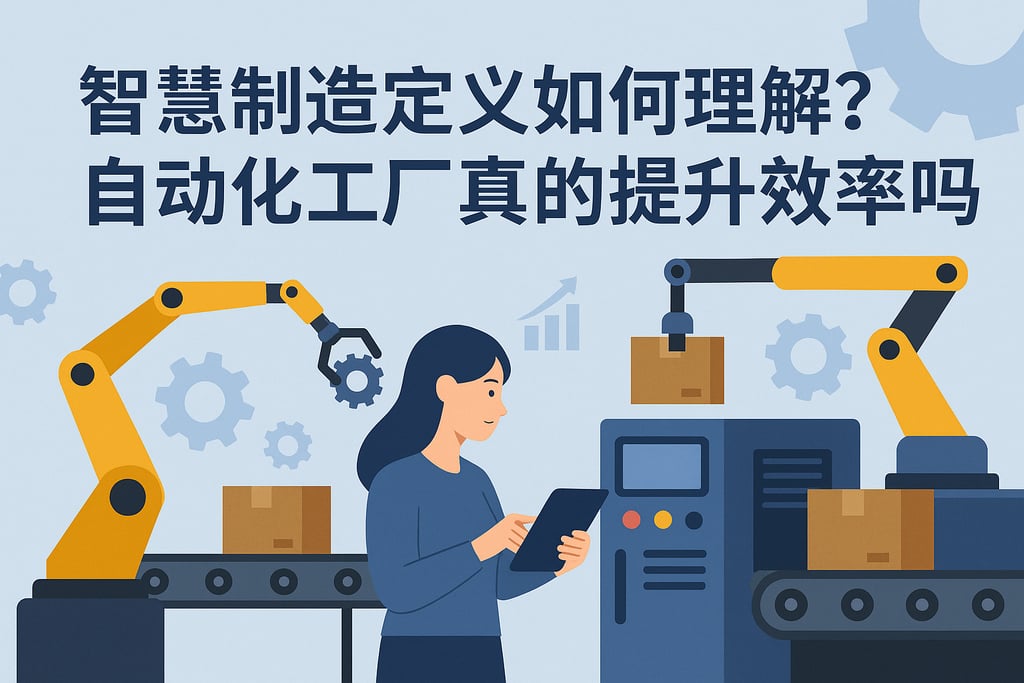 智慧制造定义如何理解？自动化工厂真的提升效率吗