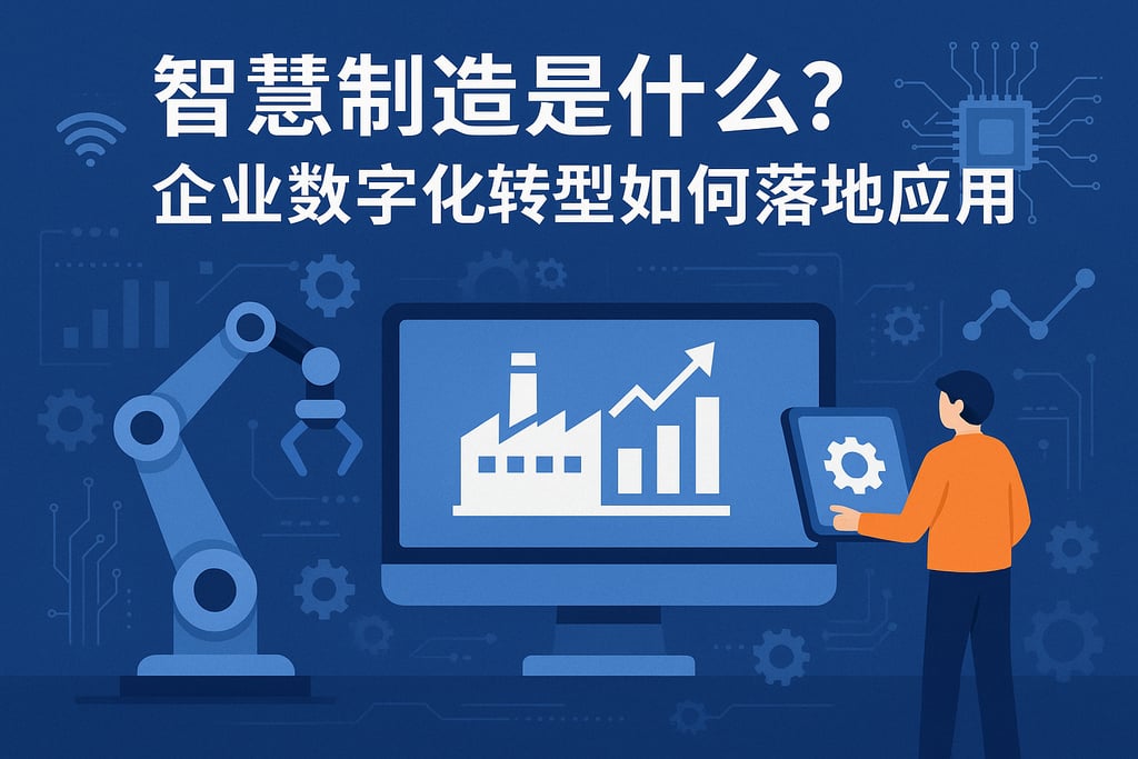 智慧制造定义是什么？企业数字化转型如何落地应用