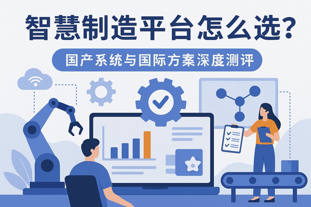 智慧制造平台怎么选？国产系统与国际方案深度测评