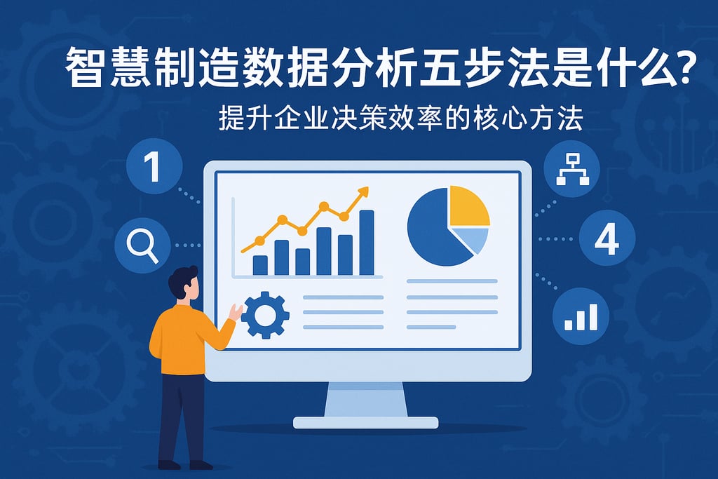 智慧制造数据分析五步法是什么？提升企业决策效率的核心方法