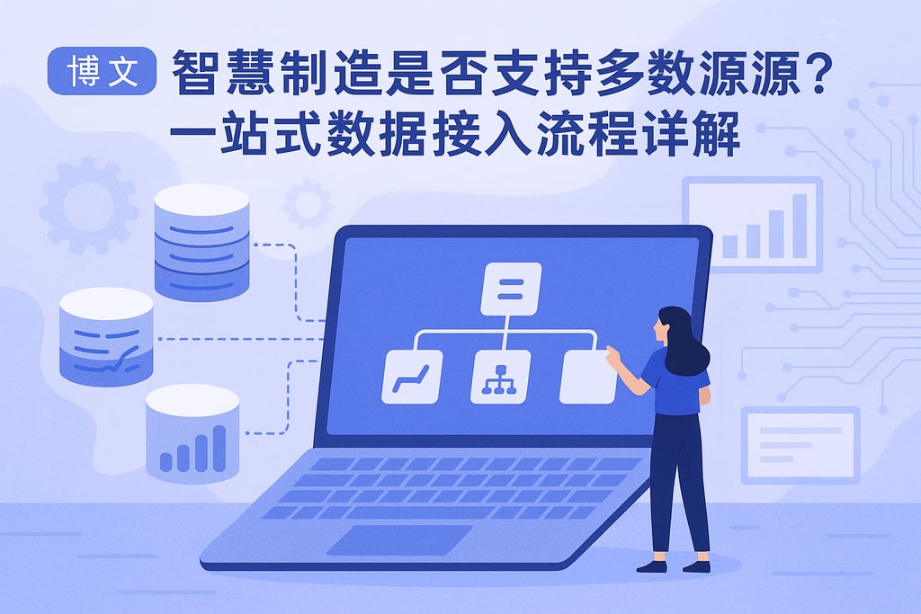 智慧制造是否支持多数据源？一站式数据接入流程详解