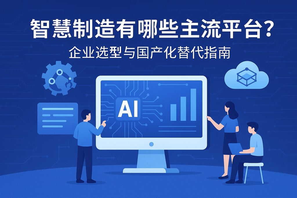 智慧制造有哪些主流平台？企业选型与国产化替代指南
