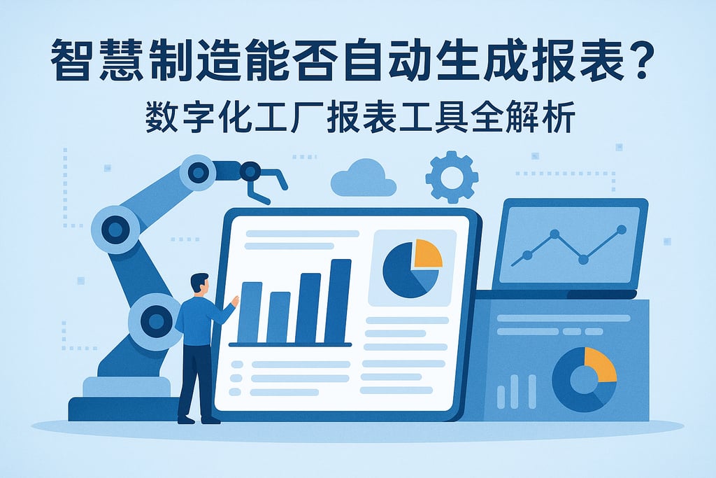 智慧制造能否自动生成报表？数字化工厂报表工具全解析