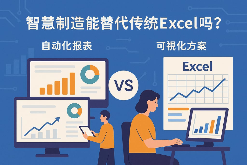 智慧制造能替代传统Excel吗？自动化报表与可视化方案对比