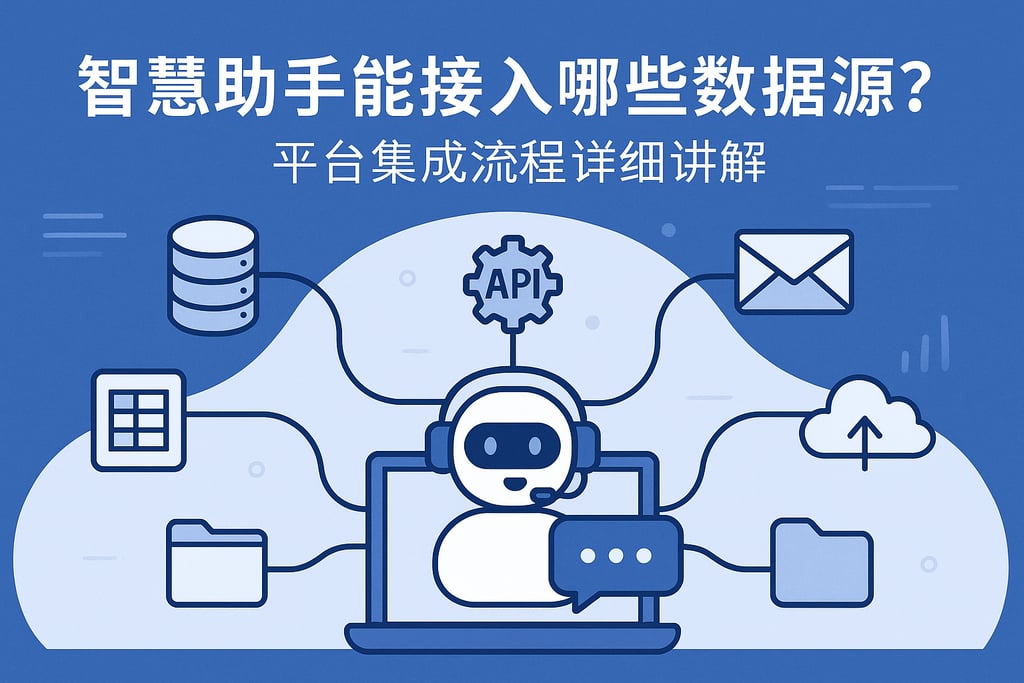 智慧助手能接入哪些数据源？平台集成流程详细讲解
