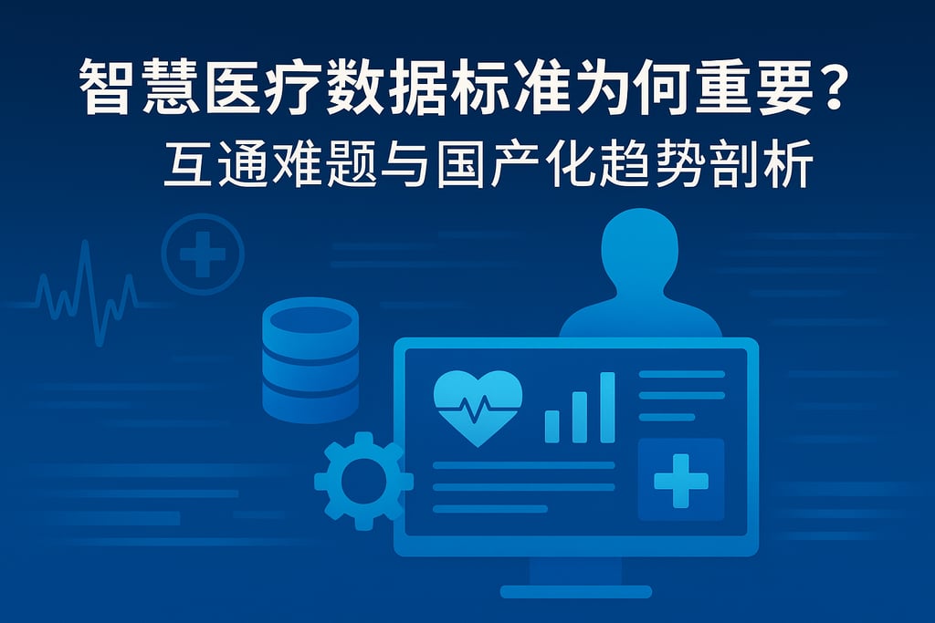 智慧医疗数据标准为何重要？互通难题与国产化趋势剖析