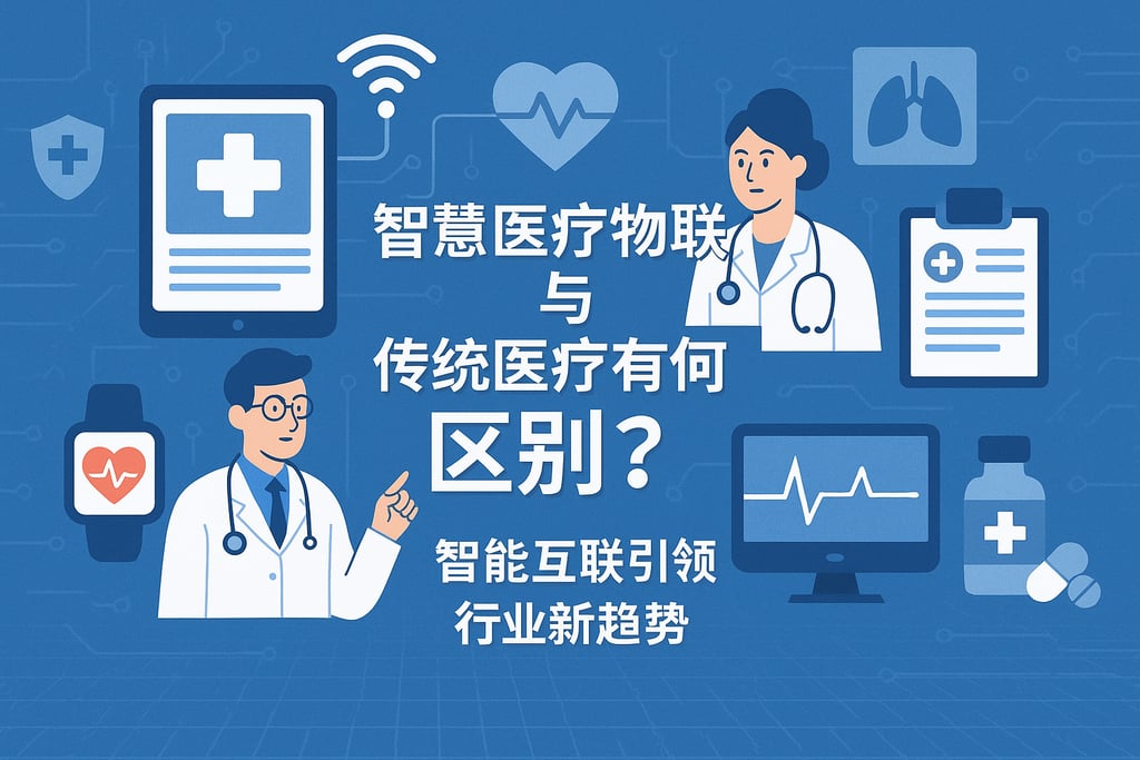 智慧医疗物联网与传统医疗有何区别？智能互联引领行业新趋势