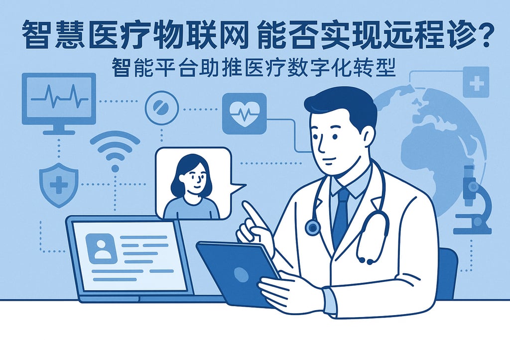 智慧医疗物联网能否实现远程诊疗？智能平台助推医疗数字化转型