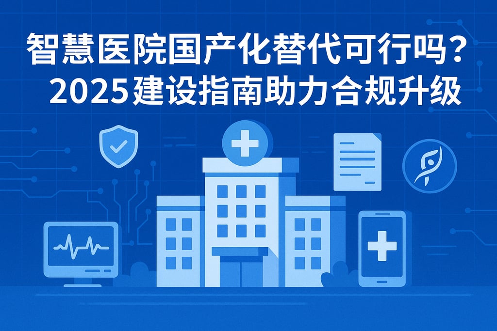 智慧医院国产化替代可行吗？2025建设指南助力合规升级
