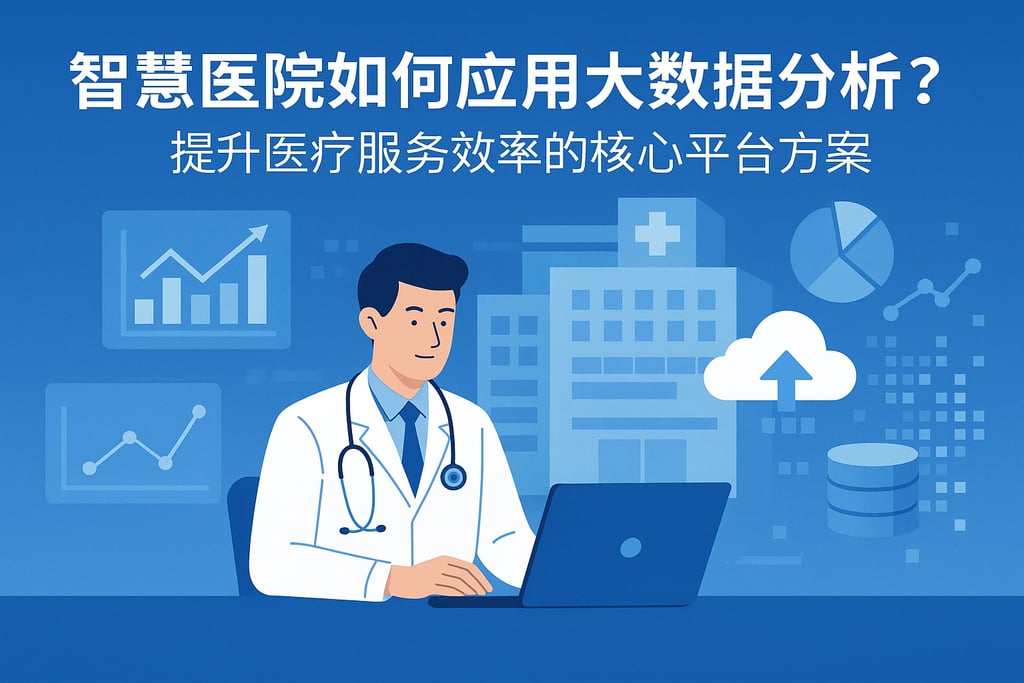 智慧医院如何应用大数据分析？提升医疗服务效率的核心平台方案
