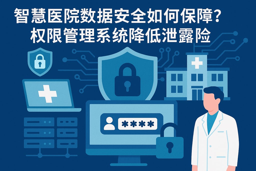 智慧医院数据安全如何保障？权限管理系统降低泄露风险