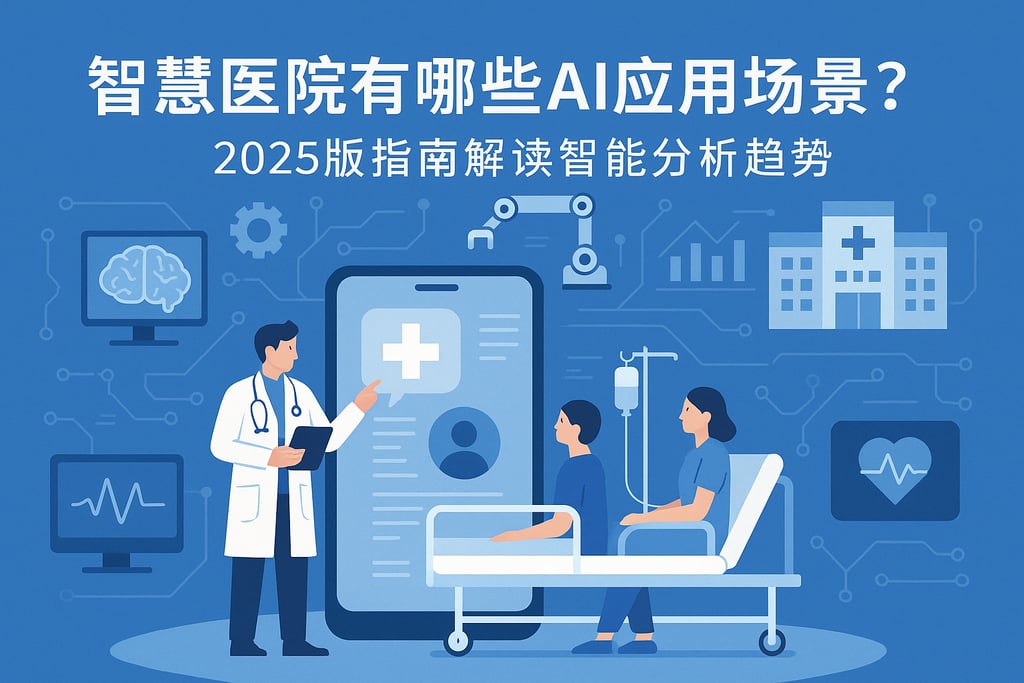 智慧医院有哪些AI应用场景？2025版指南解读智能分析趋势