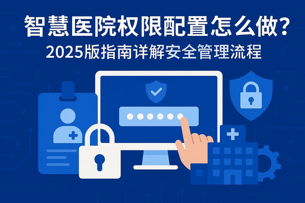 智慧医院权限配置怎么做？2025版指南详解安全管理流程