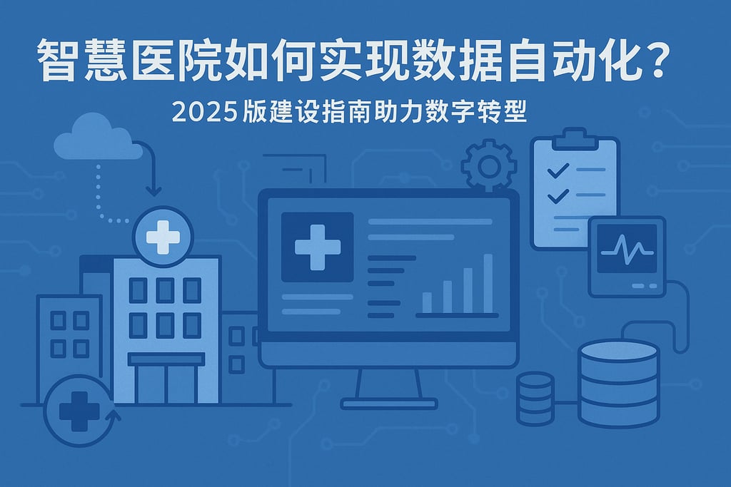 智慧医院要如何实现数据自动化？2025版建设指南助力数字转型