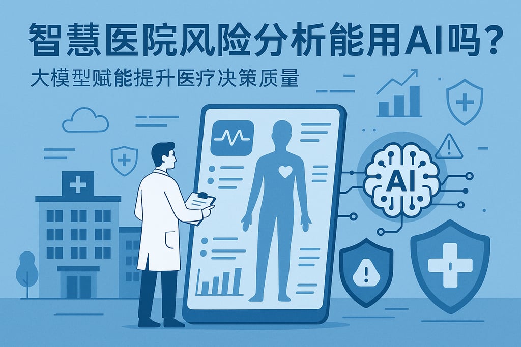 智慧医院风险分析能用AI吗？大模型赋能提升医疗决策质量