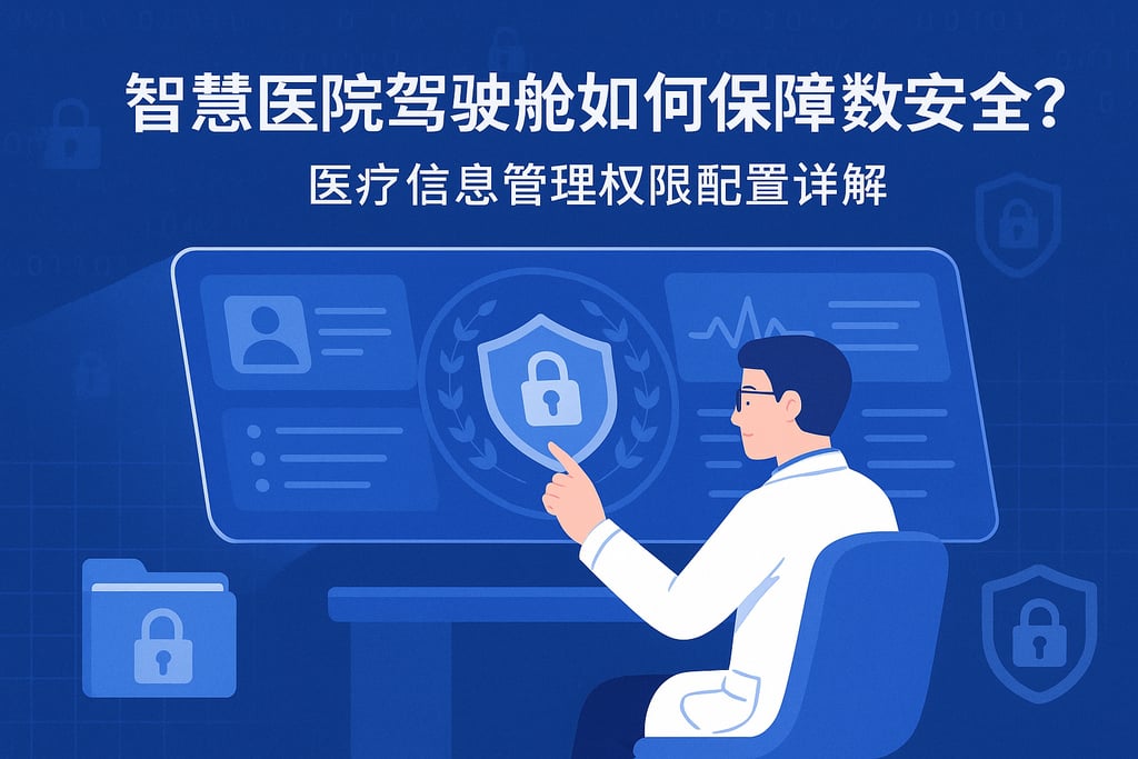 智慧医院驾驶舱如何保障数据安全？医疗信息管理权限配置详解