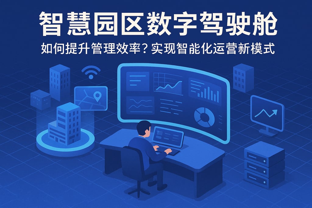 智慧园区数字驾驶舱如何提升管理效率？实现智能化运营新模式