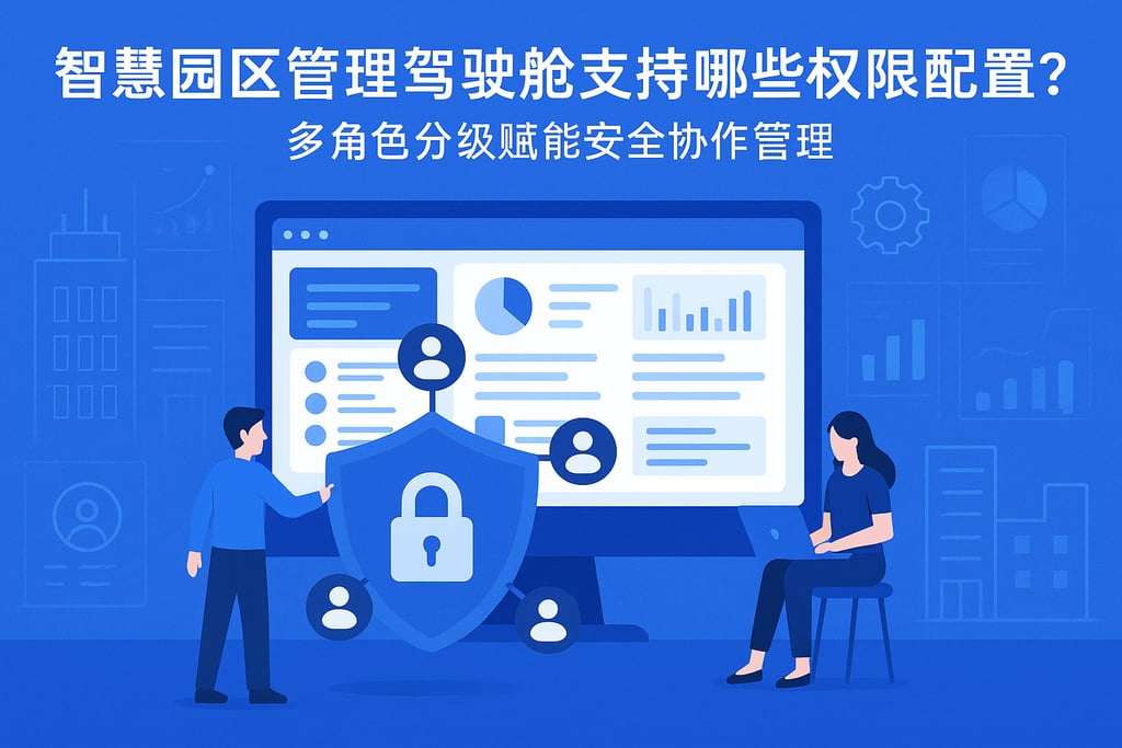 智慧园区管理驾驶舱支持哪些权限配置？多角色分级赋能安全协作管理