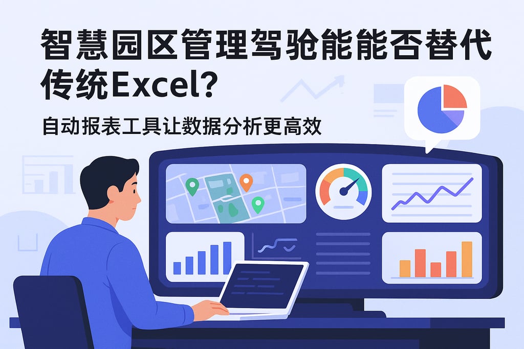 智慧园区管理驾驶舱能否替代传统Excel？自动报表工具让数据分析更高效