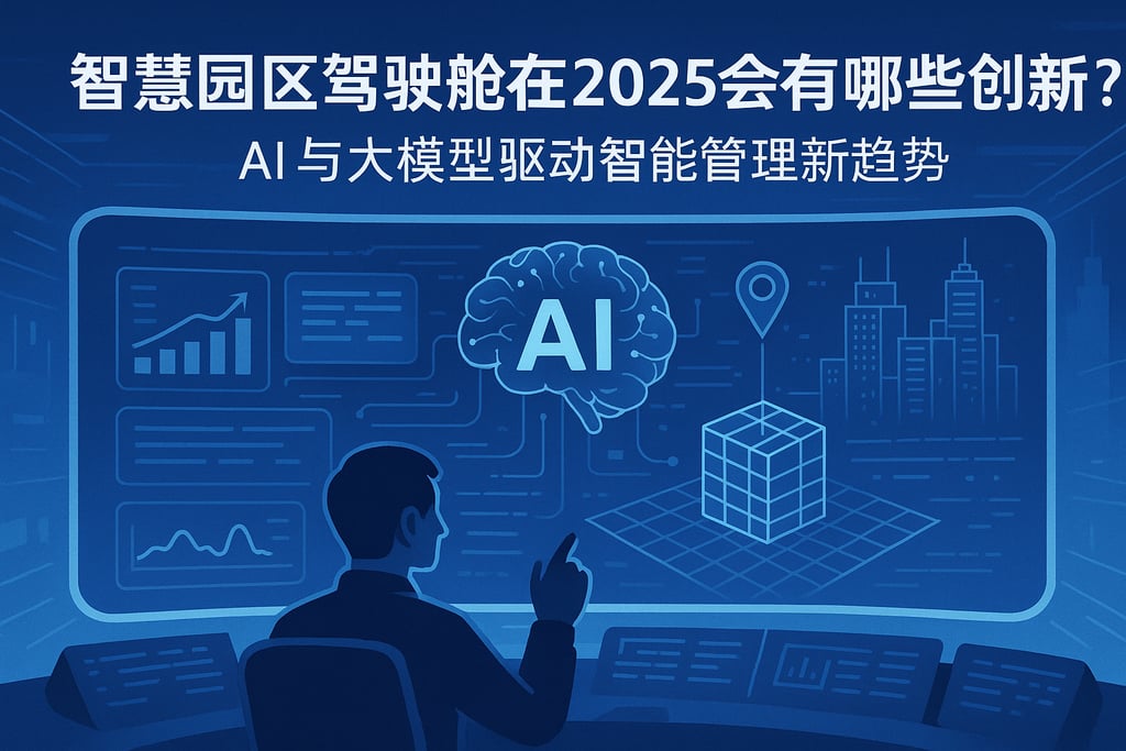 智慧园区驾驶舱在2025会有哪些创新？AI与大模型驱动智能管理新趋势